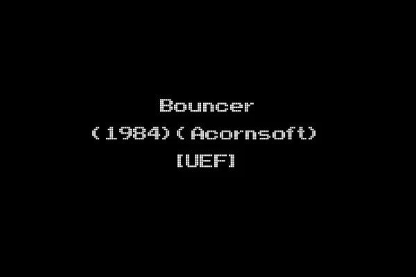 Bouncer (1984)(Acornsoft) [UEF]