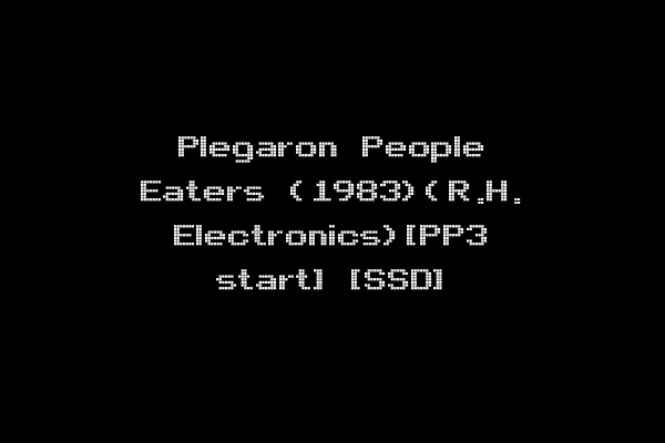 Plegaron People Eaters (1983)(R.H. Electronics)[PP3 start] [SSD]