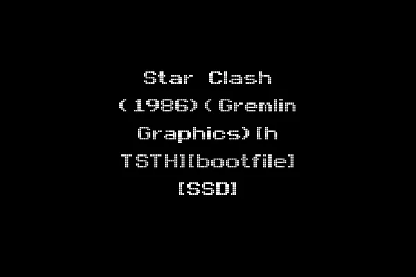 Star Clash (1986)(Gremlin Graphics)[h TSTH][bootfile] [SSD]