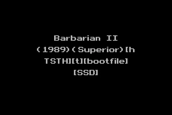 Barbarian II (1989)(Superior)[h TSTH][t][bootfile] [SSD]