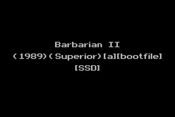 Barbarian II (1989)(Superior)[a][bootfile] [SSD]
