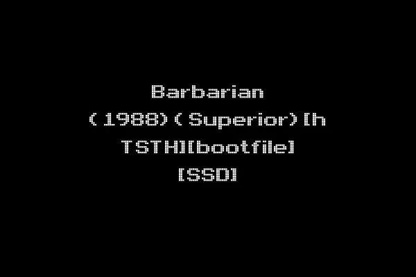 Barbarian (1988)(Superior)[h TSTH][bootfile] [SSD]