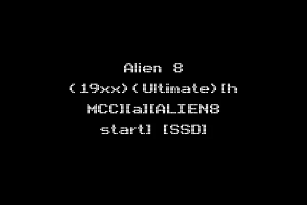 Alien 8 (19xx)(Ultimate)[h MCC][a][ALIEN8 start] [SSD]