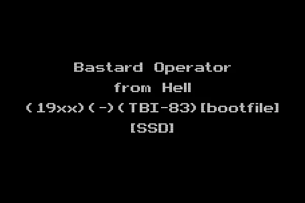 Bastard Operator from Hell (19xx)(-)(TBI-83)[bootfile] [SSD]