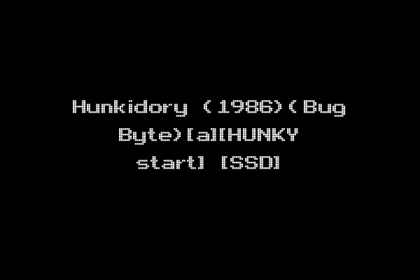 Hunkidory (1986)(Bug Byte)[a][HUNKY start] [SSD]