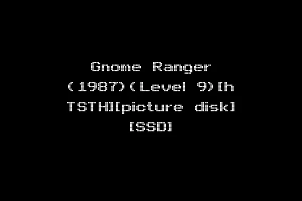 Gnome Ranger (1987)(Level 9)[h TSTH][picture disk] [SSD]