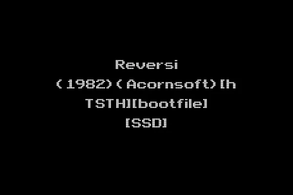 Reversi (1982)(Acornsoft)[h TSTH][bootfile] [SSD]