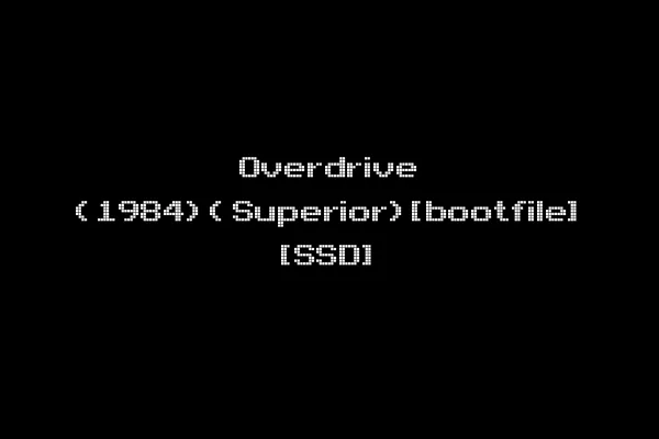 Overdrive (1984)(Superior)[bootfile] [SSD]