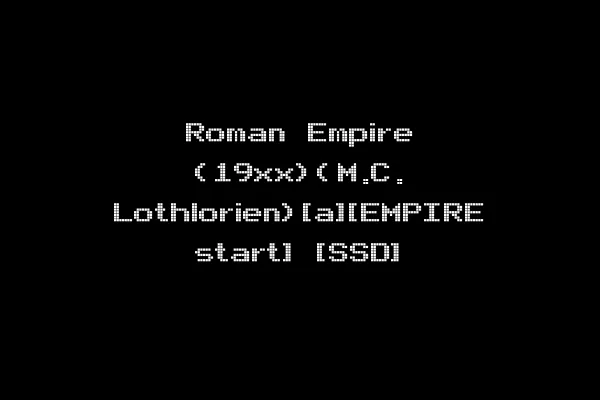 Roman Empire (19xx)(M.C. Lothlorien)[a][EMPIRE start] [SSD]