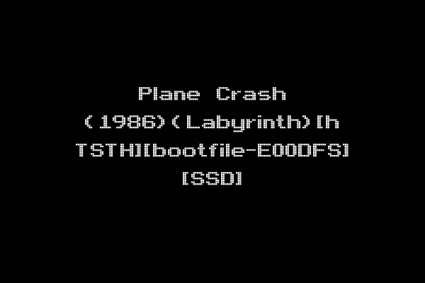 Plane Crash (1986)(Labyrinth)[h TSTH][bootfile-E00DFS] [SSD]