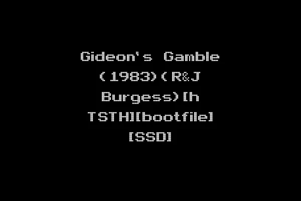 Gideon's Gamble (1983)(R&J Burgess)[h TSTH][bootfile] [SSD]