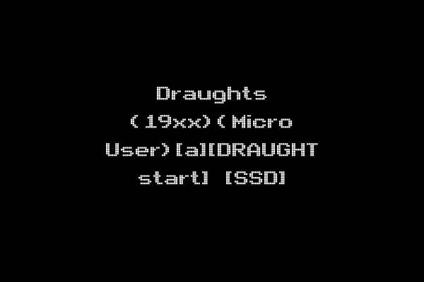 Draughts (19xx)(Micro User)[a][DRAUGHT start] [SSD]