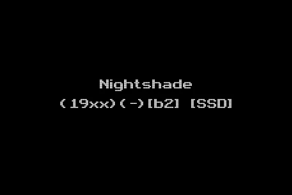 Nightshade (19xx)(-)[b2] [SSD]