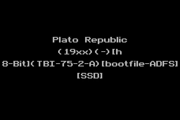Plato Republic (19xx)(-)[h 8-Bit](TBI-75-2-A)[bootfile-ADFS] [SSD]