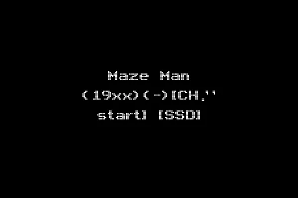 Maze Man (19xx)(-)[CH.'' start] [SSD]