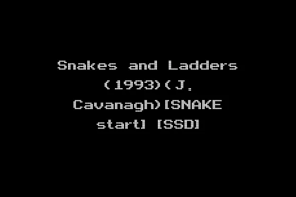 Snakes and Ladders (1993)(J. Cavanagh)[SNAKE start] [SSD]
