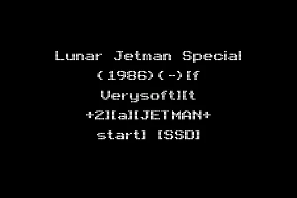 Lunar Jetman Special (1986)(-)[f Verysoft][t +2][a][JETMAN+ start] [SSD]