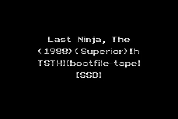Last Ninja, The (1988)(Superior)[h TSTH][bootfile-tape] [SSD]