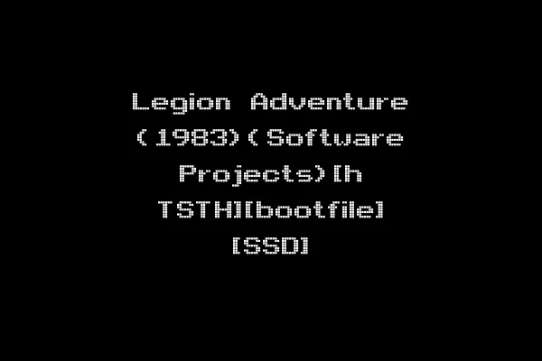 Legion Adventure (1983)(Software Projects)[h TSTH][bootfile] [SSD]