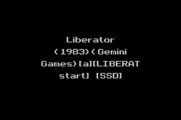 Liberator (1983)(Gemini Games)[a][LIBERAT start] [SSD]
