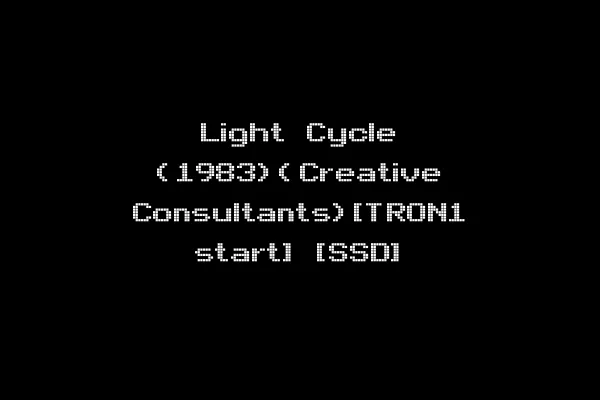Light Cycle (1983)(Creative Consultants)[TRON1 start] [SSD]