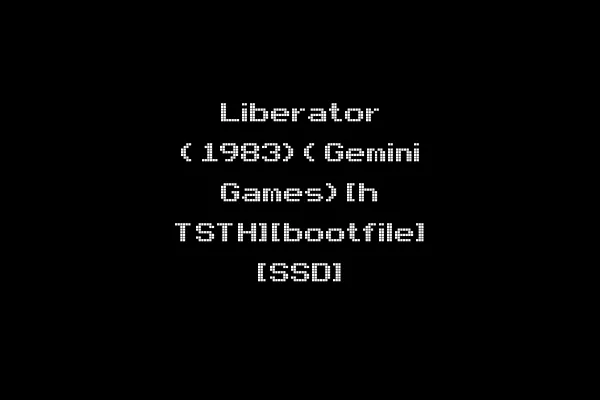 Liberator (1983)(Gemini Games)[h TSTH][bootfile] [SSD]