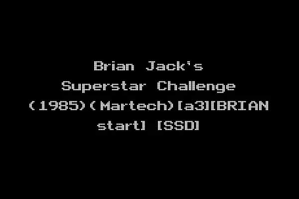 Brian Jack's Superstar Challenge (1985)(Martech)[a3][BRIAN start] [SSD]