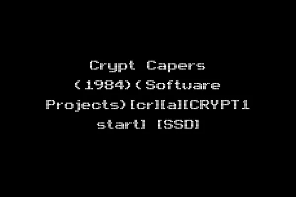 Crypt Capers (1984)(Software Projects)[cr][a][CRYPT1 start] [SSD]
