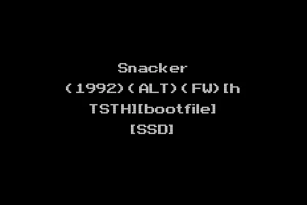 Snacker (1992)(ALT)(FW)[h TSTH][bootfile] [SSD]