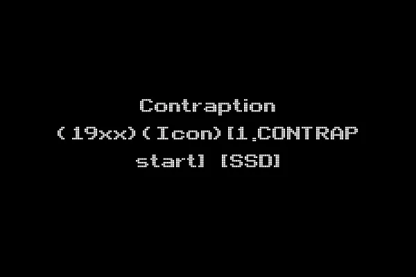 Contraption (19xx)(Icon)[1.CONTRAP start] [SSD]