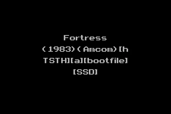 Fortress (1983)(Amcom)[h TSTH][a][bootfile] [SSD]