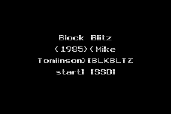 Block Blitz (1985)(Mike Tomlinson)[BLKBLTZ start] [SSD]