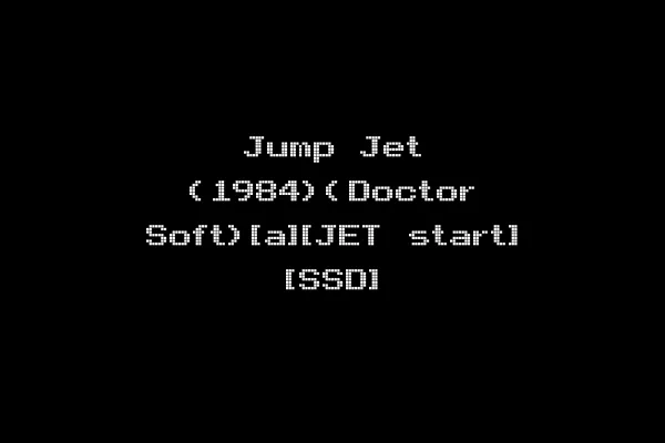 Jump Jet (1984)(Doctor Soft)[a][JET start] [SSD]