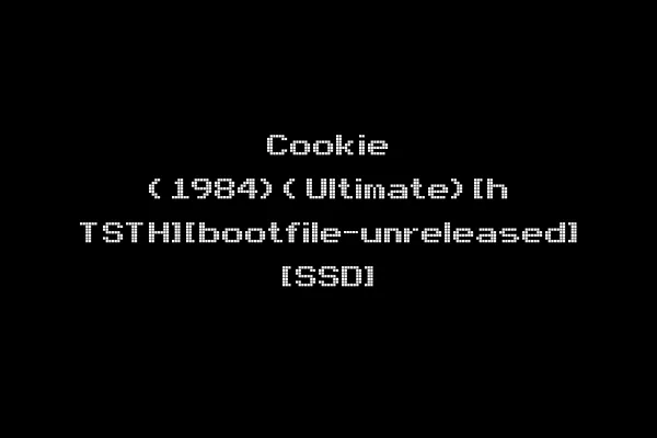 Cookie (1984)(Ultimate)[h TSTH][bootfile-unreleased] [SSD]
