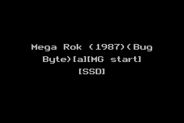 Mega Rok (1987)(Bug Byte)[a][MG start] [SSD]