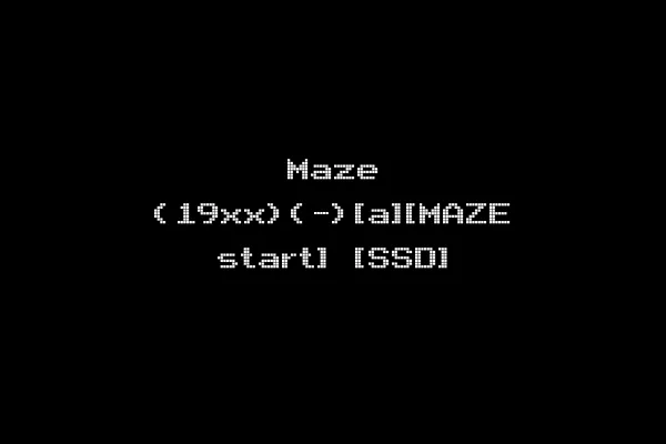 Maze (19xx)(-)[a][MAZE start] [SSD]