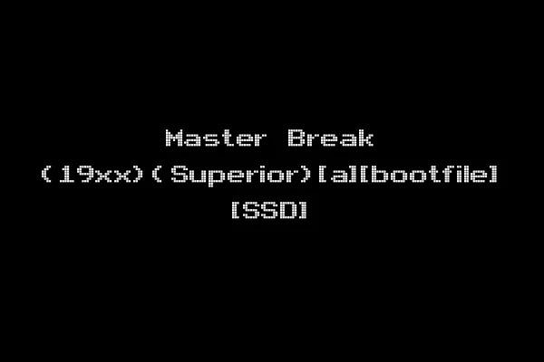 Master Break (19xx)(Superior)[a][bootfile] [SSD]
