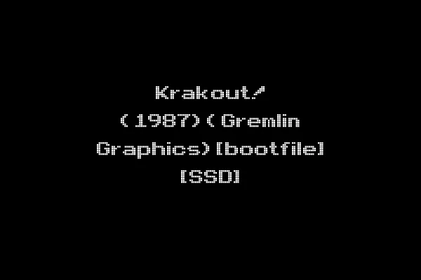Krakout! (1987)(Gremlin Graphics)[bootfile] [SSD]