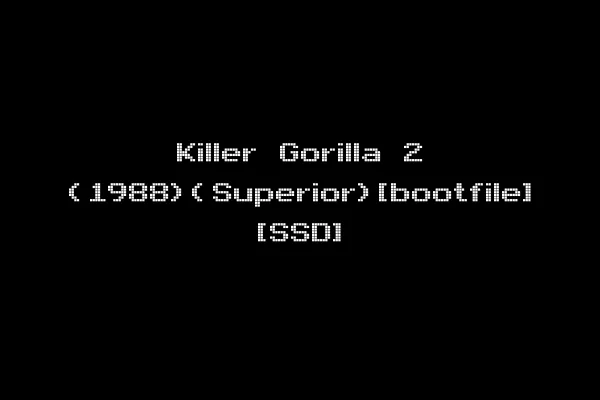 Killer Gorilla 2 (1988)(Superior)[bootfile] [SSD]