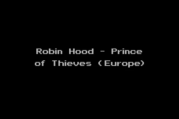 Robin Hood - Prince of Thieves (Europe)