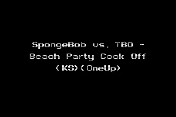 SpongeBob vs. TBO - Beach Party Cook Off (KS)(OneUp)