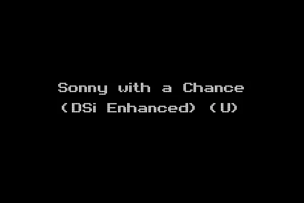 Sonny with a Chance (DSi Enhanced) (U)