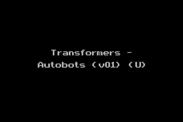 Transformers - Autobots (v01) (U)