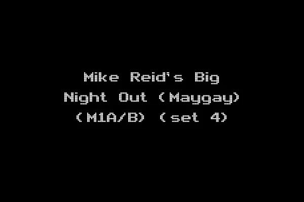 Mike Reid's Big Night Out (Maygay) (M1A/B) (set 4)