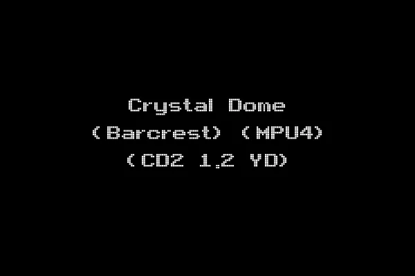 Crystal Dome (Barcrest) (MPU4) (CD2 1.2 YD)