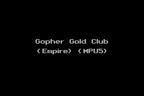 Gopher Gold Club (Empire) (MPU5)