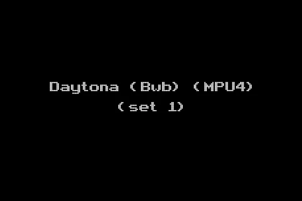 Daytona (Bwb) (MPU4) (set 1)