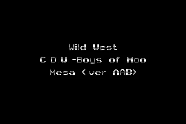 Wild West C.O.W.-Boys of Moo Mesa (ver AAB)