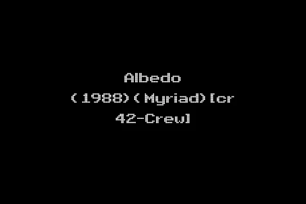 Albedo (1988)(Myriad)[cr 42-Crew]