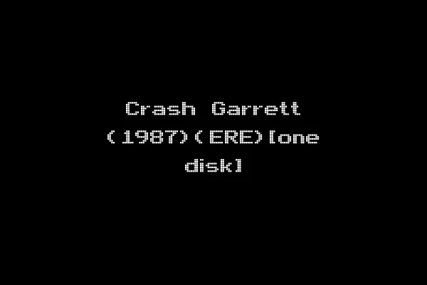 Crash Garrett (1987)(ERE)[one disk]